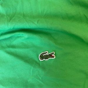 Lacoste Green short sleeve T-shirt